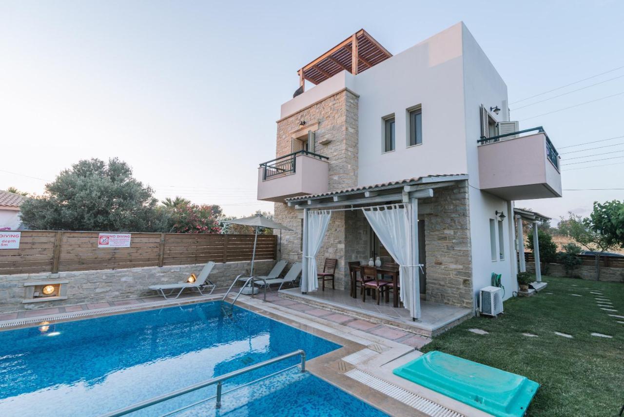 Villa Eleni Pitsidia Bagian luar foto
