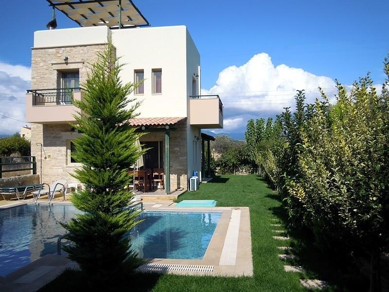 Villa Eleni Pitsidia Bagian luar foto